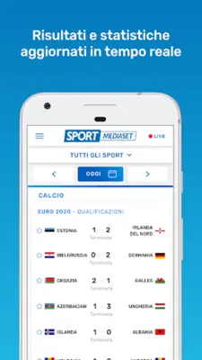 SportMediaset android App screenshot 0